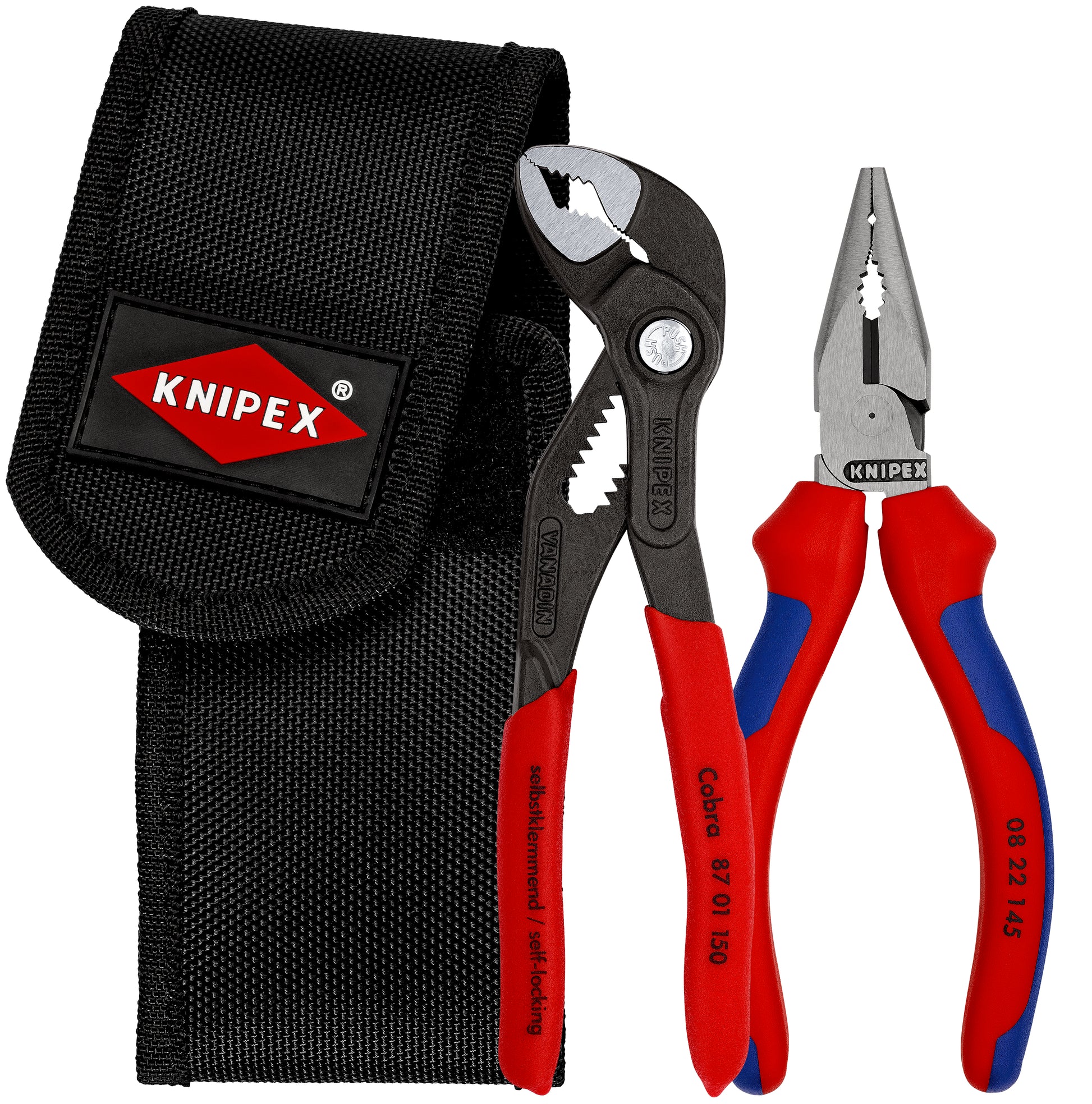 Knipex 00 20 72 V06 - Juego de alicates mini