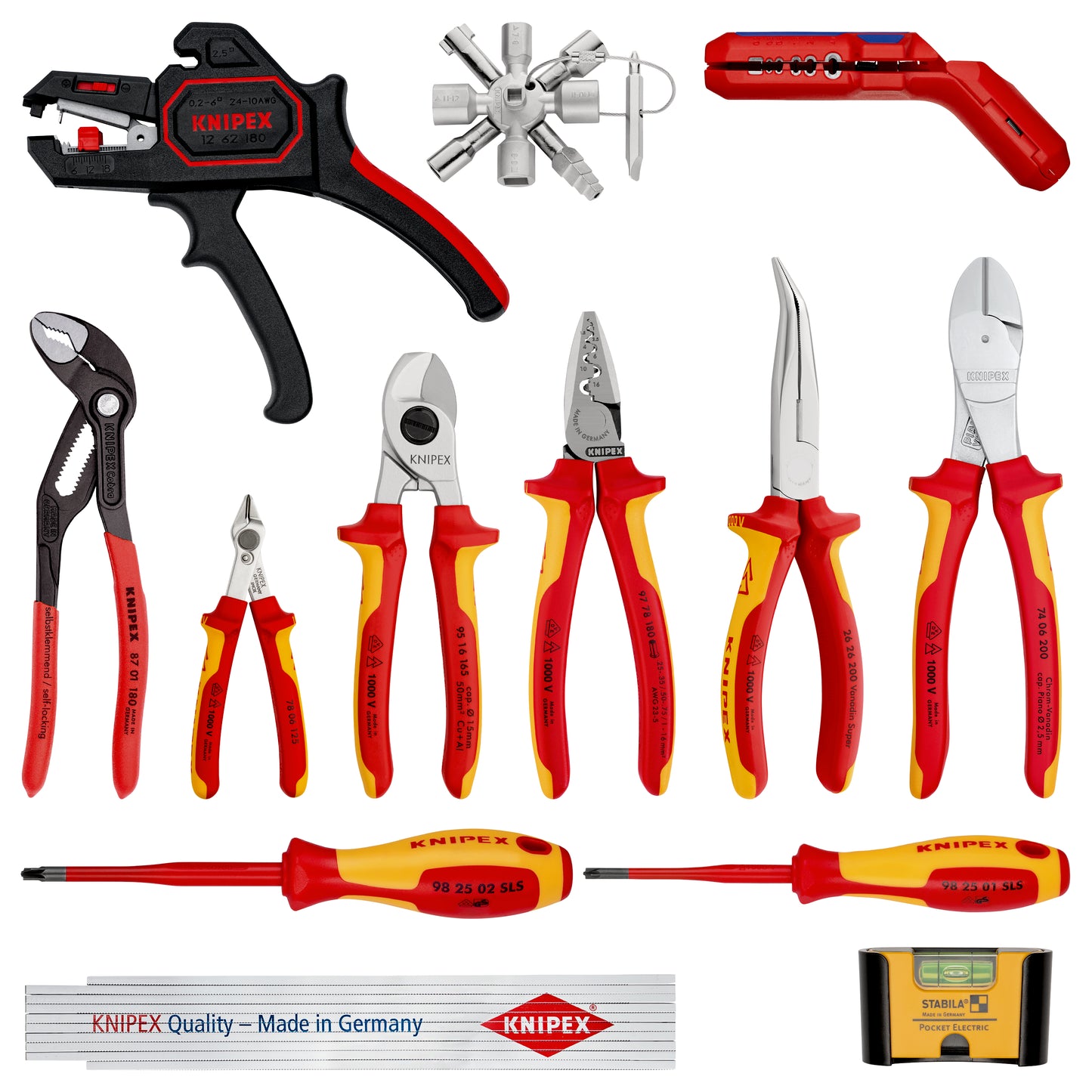 Knipex 00 20 90 V02 - Juego de extensión Electro 2