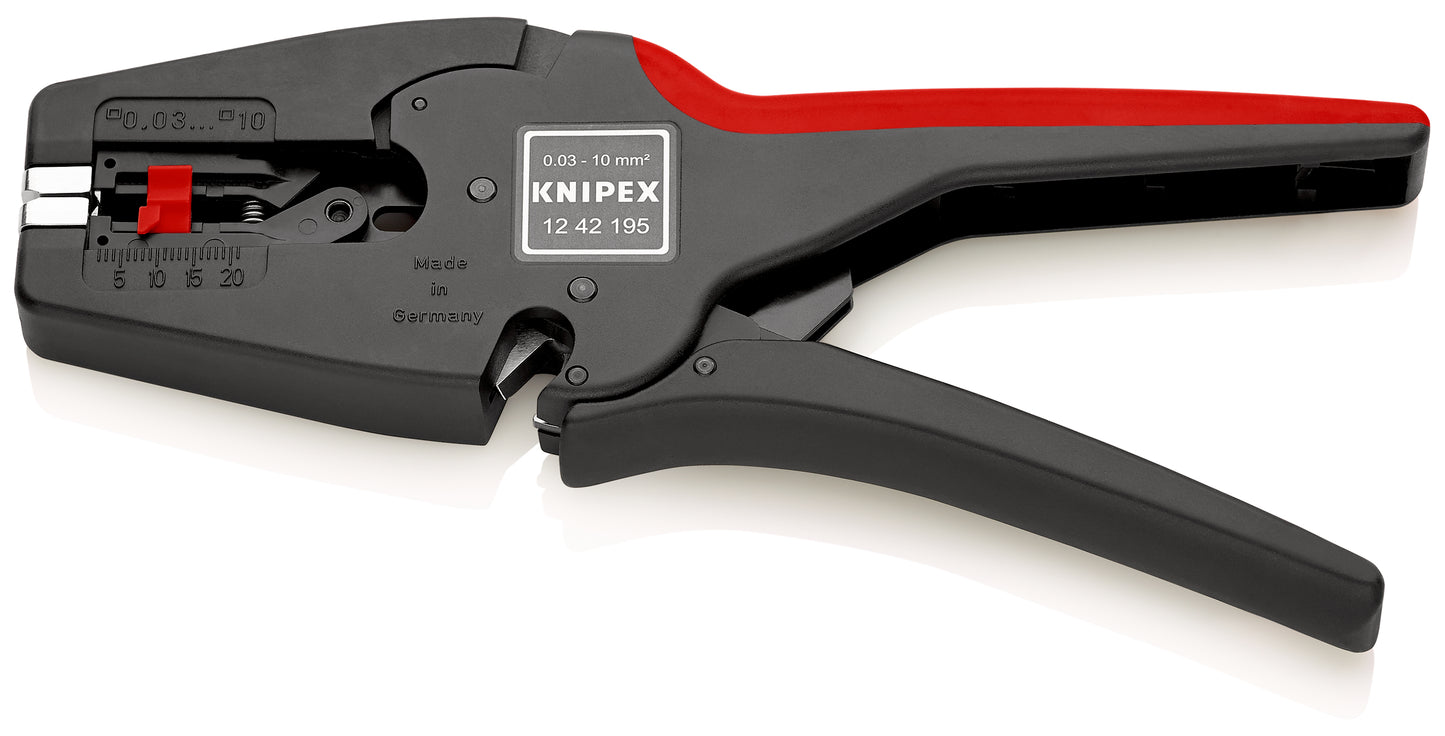 Knipex 12 42 195 – Pince à dénuder auto-ajustable MultiStrip 10