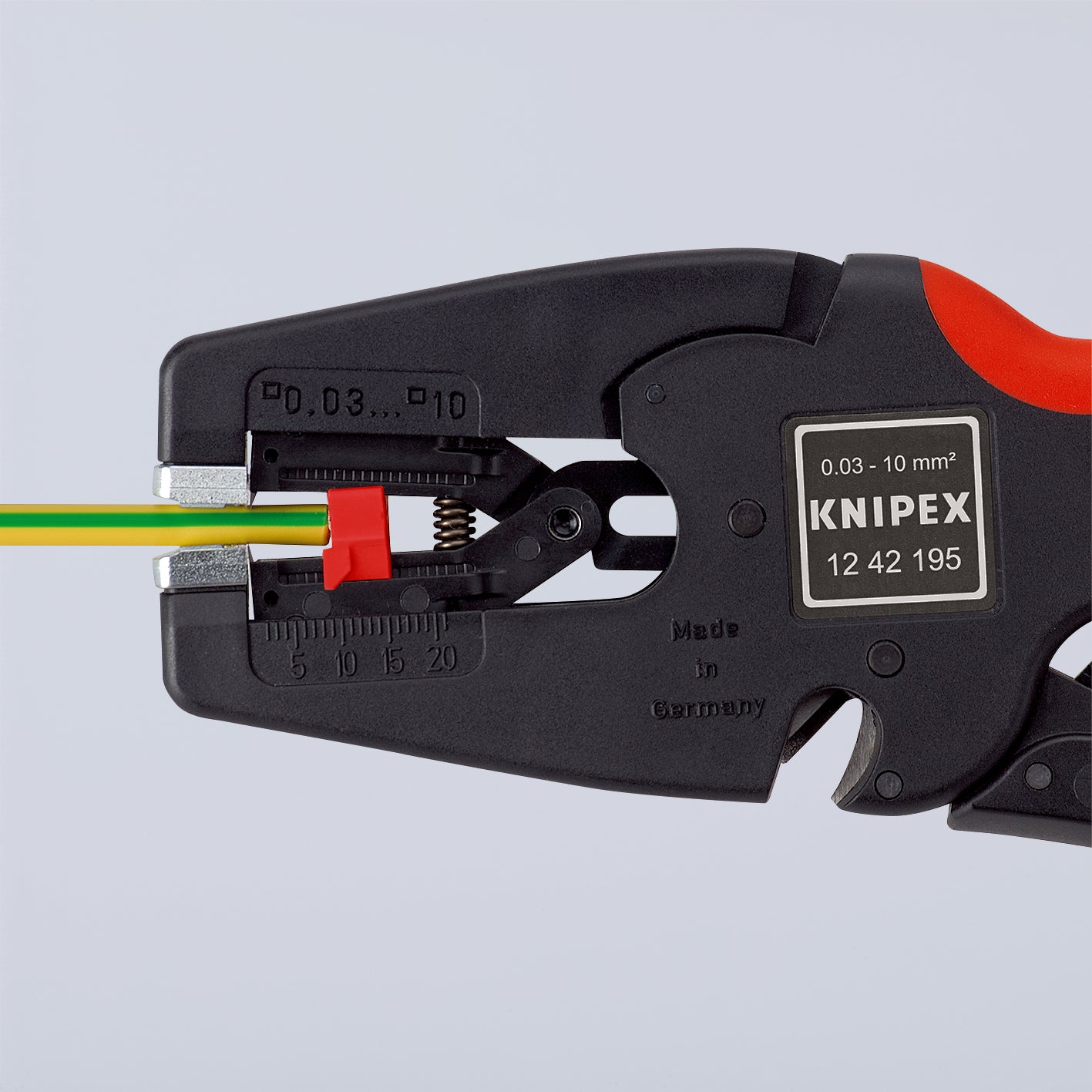 Knipex 12 42 195 – MultiStrip 10 Self-Adjusting Wire Stripper