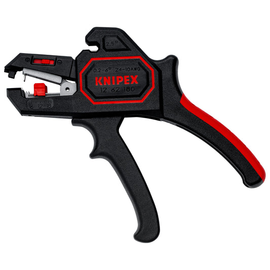 Knipex 12 62 180 - Pince à dénuder auto-ajustable 180 mm (0,2 - 6,0 mm2)