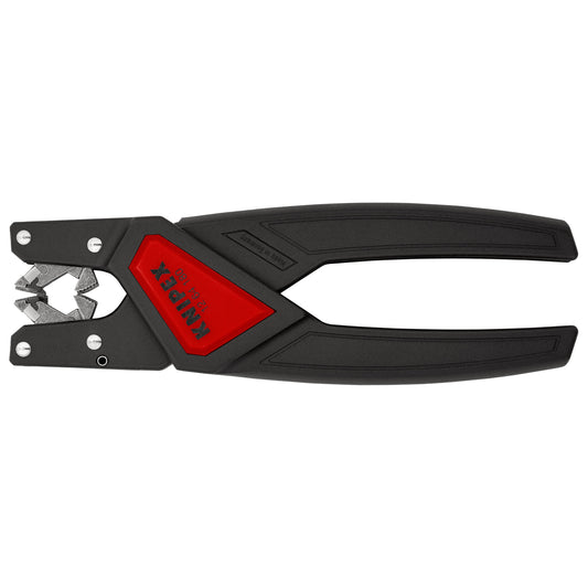 Pince à dénuder auto-ajustable Knipex 12 64 180 - 180 mm pour câbles plats (0,75 - 2,5 mm2)