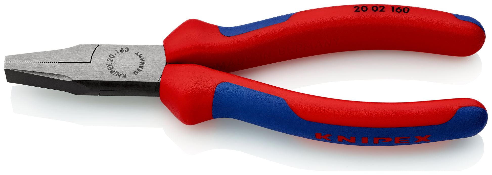 Knipex 20 02 160 SB - Alicate de boca plana