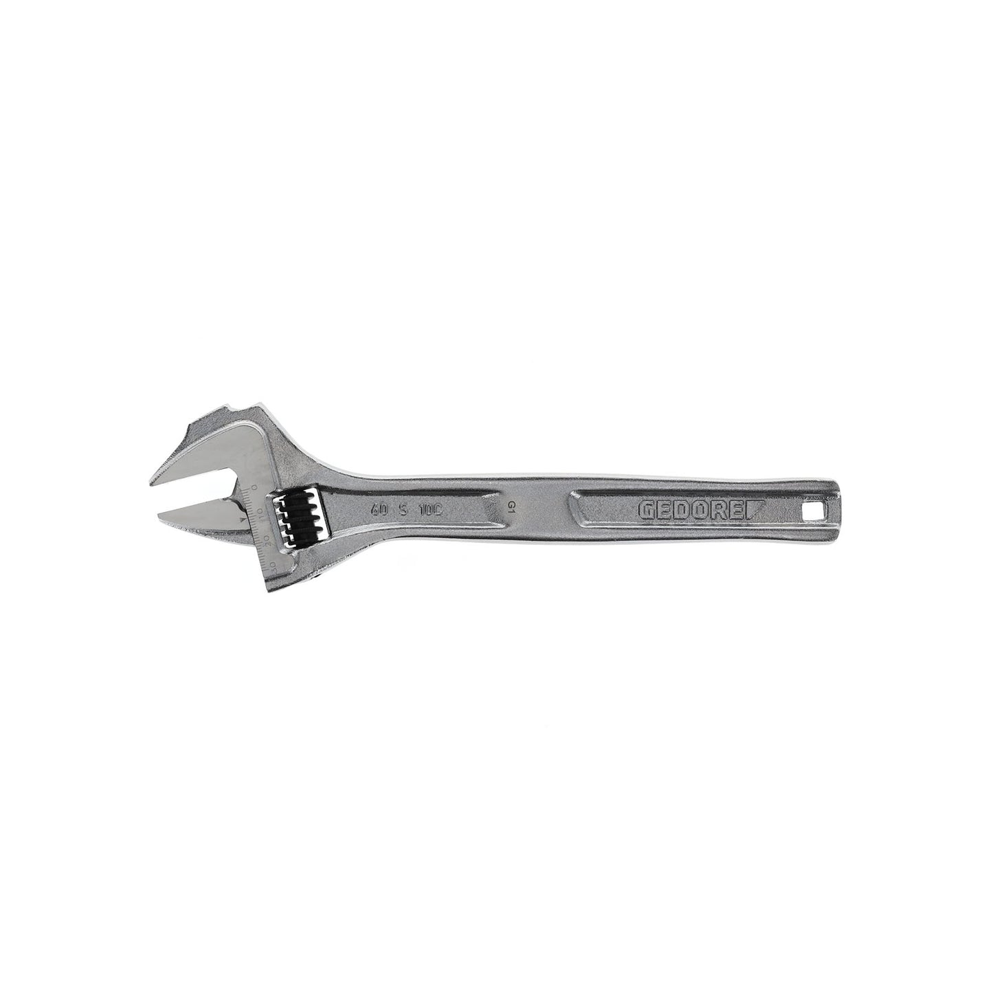 GEDORE 60 S 10 C - Chrome Adjustable Wrench, 10" (2170973)