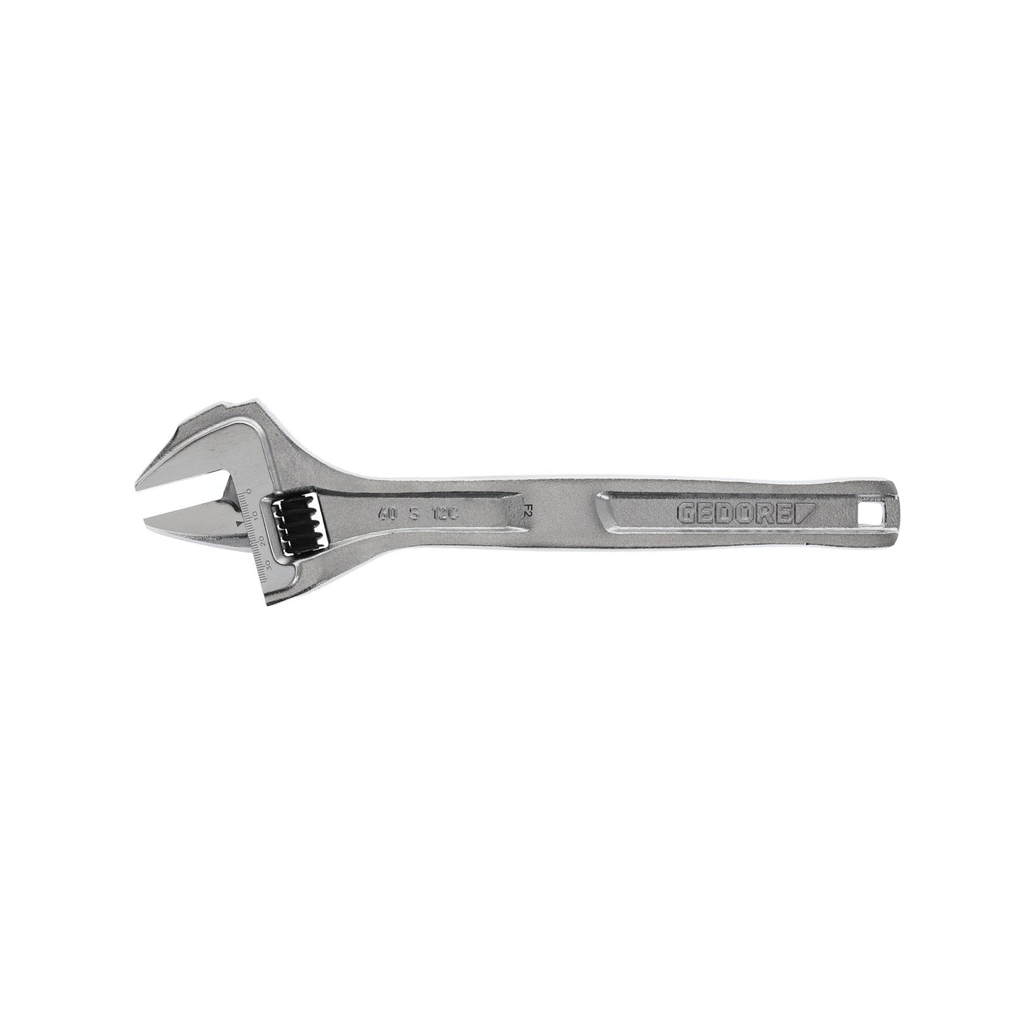 GEDORE 60 S 12 C - Chrome Adjustable Wrench, 12" (2668890)