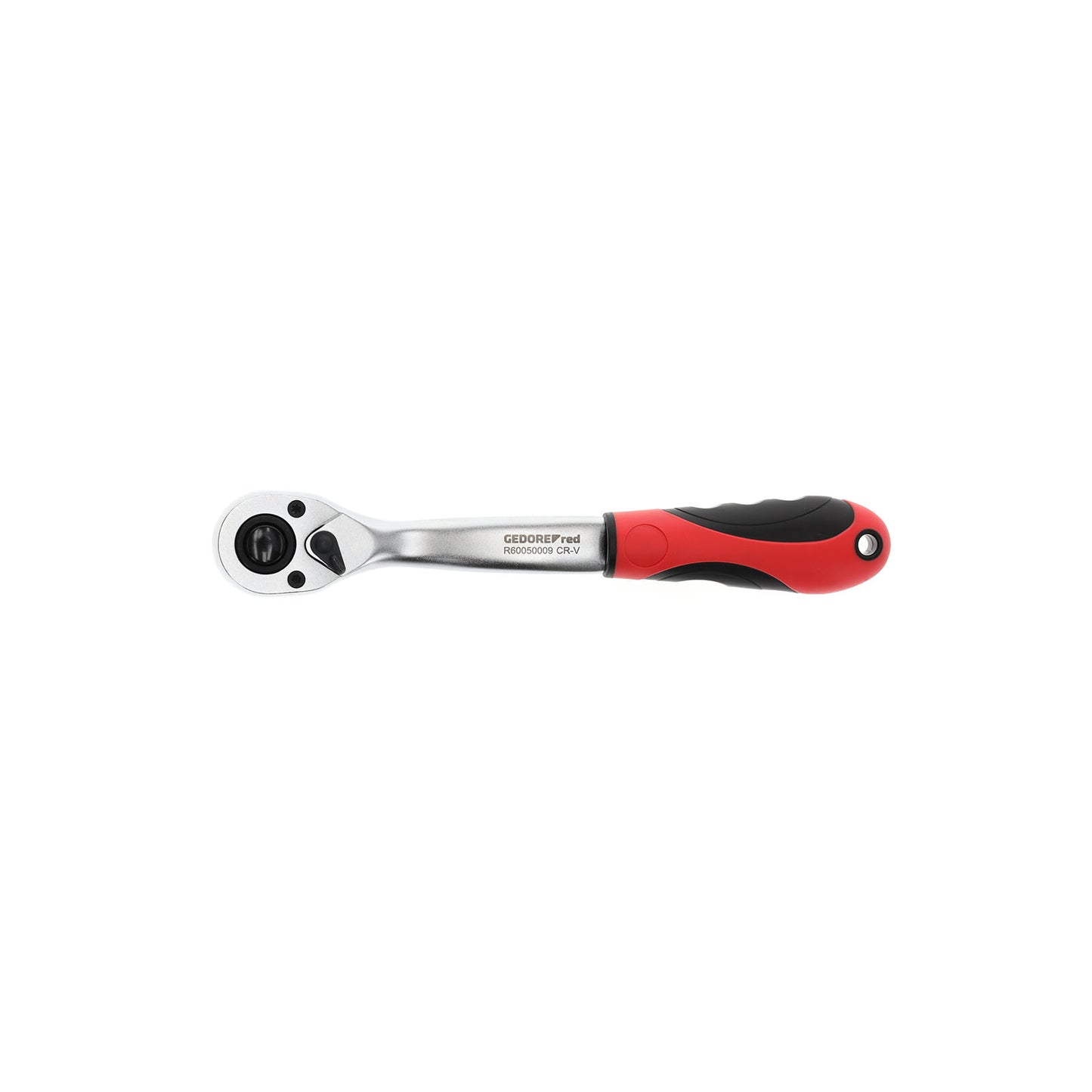 GEDORE red R60050009 - 2-component reversible ratchet 1/2", angled 280 mm (3300411)