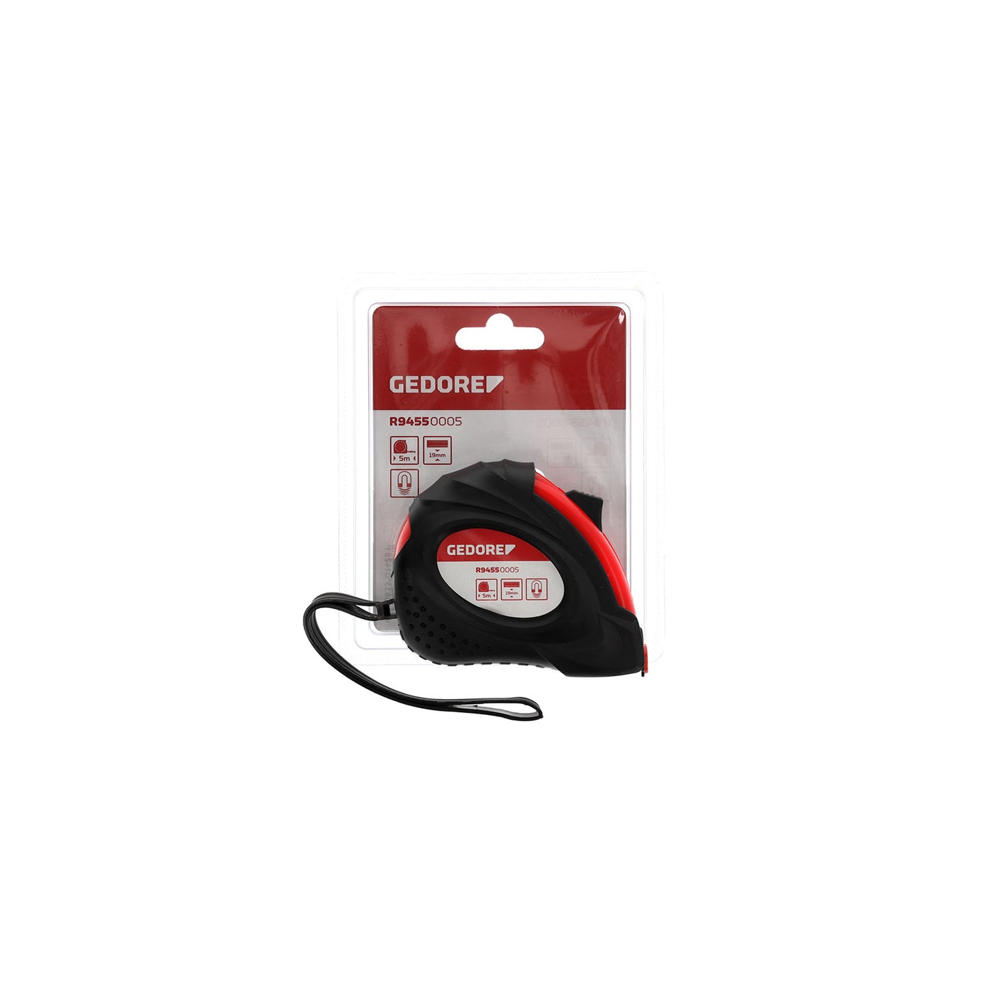 GEDORE red R94550005 - 5m tape measure (3301428)