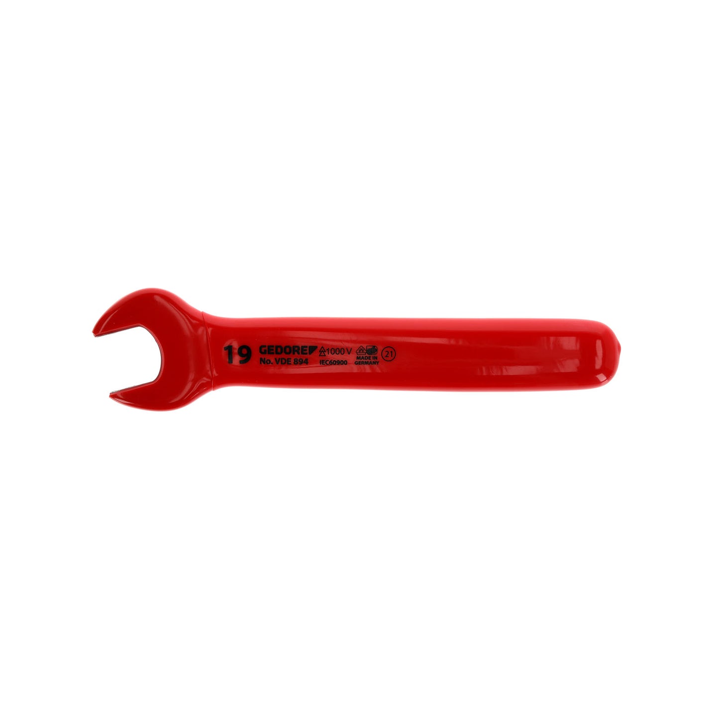 GEDORE VDE 894 19 - VDE Fixed Spanner 19 mm (6573010)
