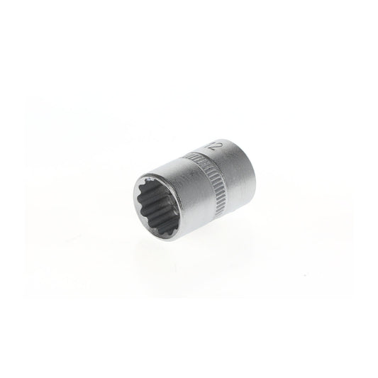 GEDORE D 20 12 - Unit Drive Socket 1/4", 12 mm (6226480)