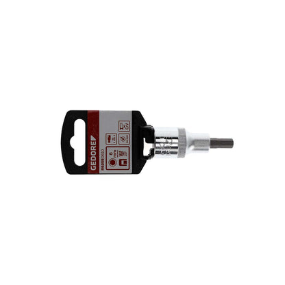 GEDORE red R62550610 - Screwdriver socket 1/2" 6 mm L=55 mm (3300360)