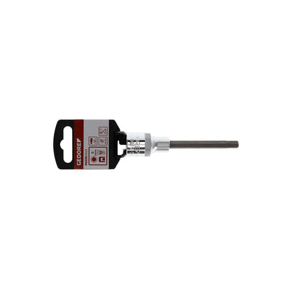 GEDORE red R62550619 - Screwdriver socket 1/2" 6 mm L=100 mm (3300378)