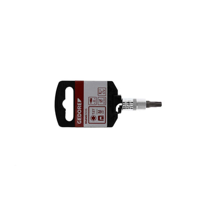 GEDORE red R42451506 - Screwdriver socket 1/4" TORX® T27 L=37 mm (3300111)