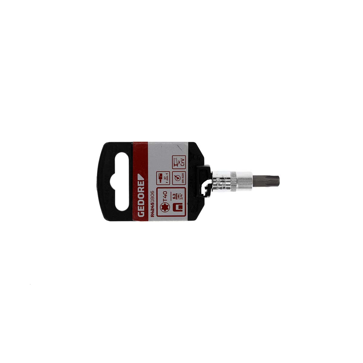 GEDORE red R42451806 - Vaso destornillador 1/4" TORX® T40 L=37 mm (3300113)