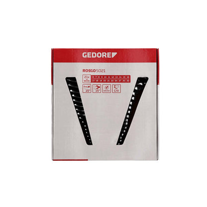 GEDORE red R09105021 - Set of 21 combination wrenches, 6-32mm (3300991)