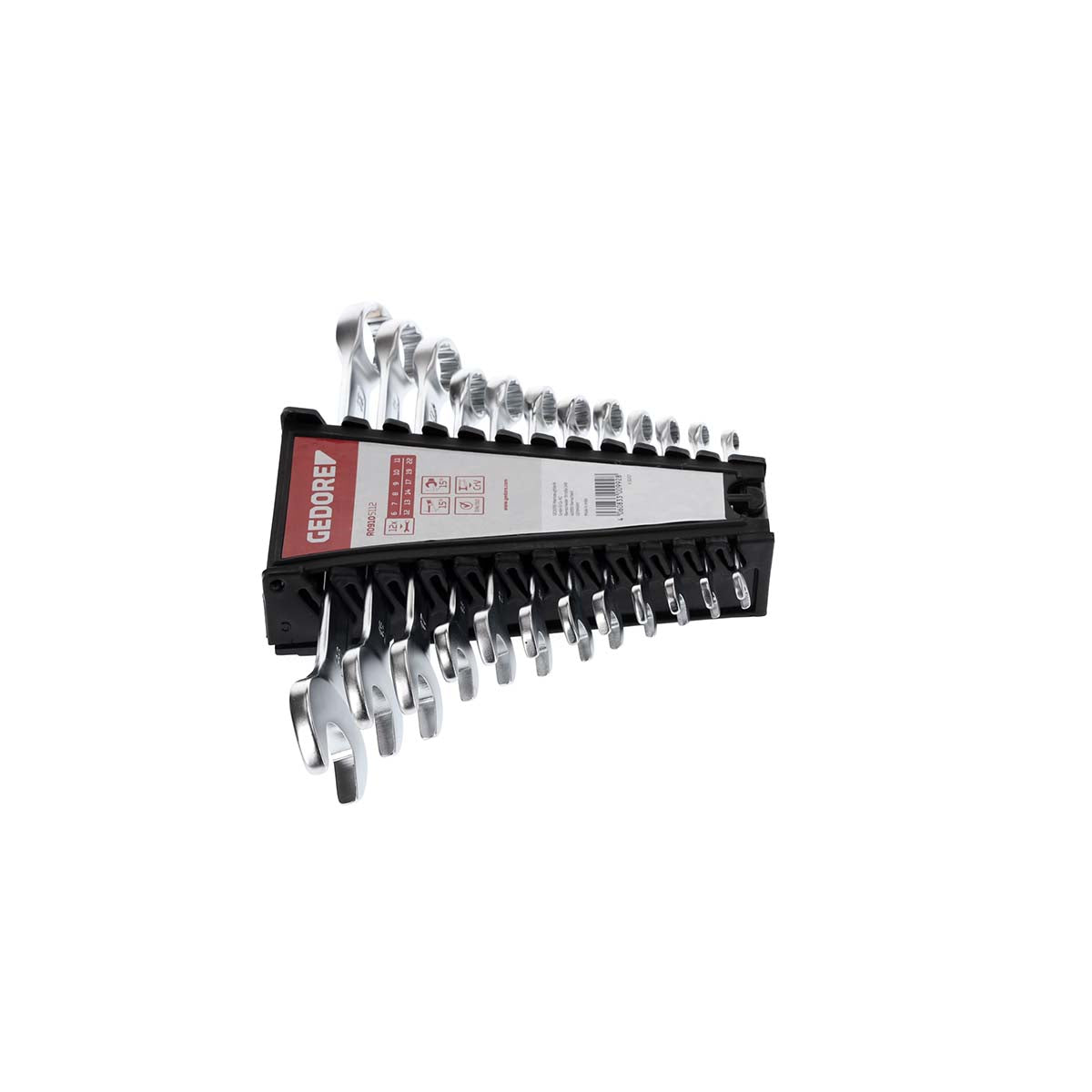 GEDORE rouge R09105112 - Jeu de clés mixtes, 6-22 mm, 12 pièces (3300992)