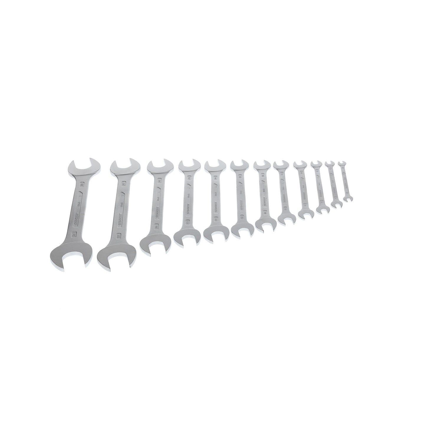 GEDORE 6-122 ISO - Set of 12 2-Mount Fixed Wrenches (6078350)