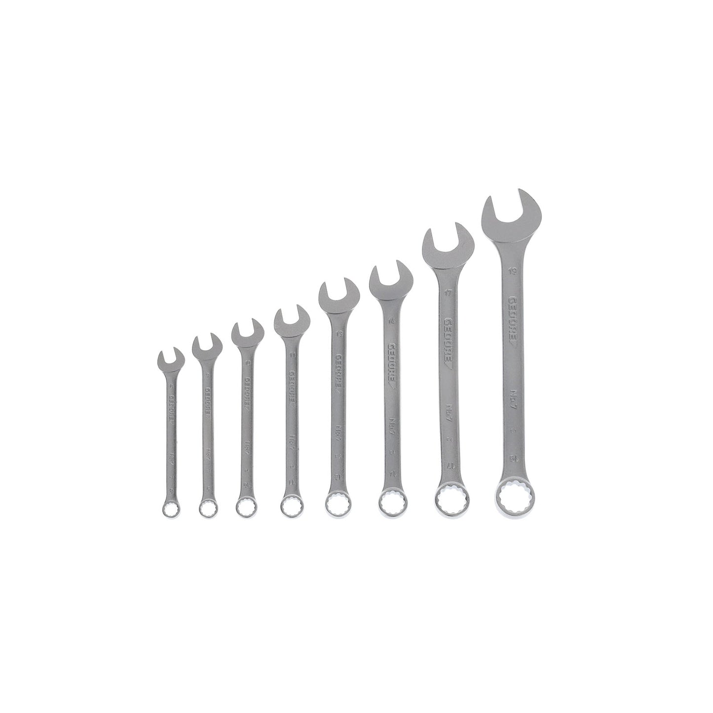 GEDORE 7-080 - Set of 8 Combination Wrenches (6092850)