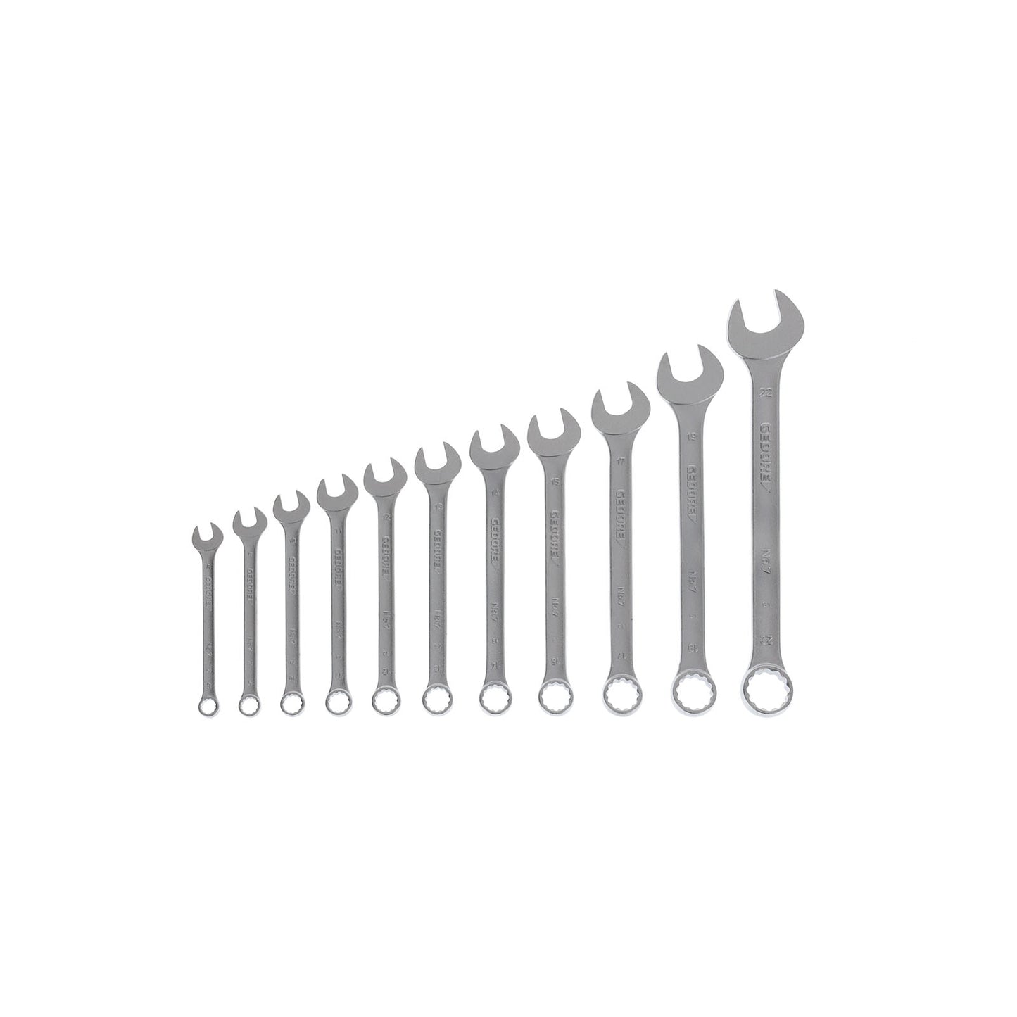 GEDORE 7-011 - Set of 11 Combination Wrenches (6093070)