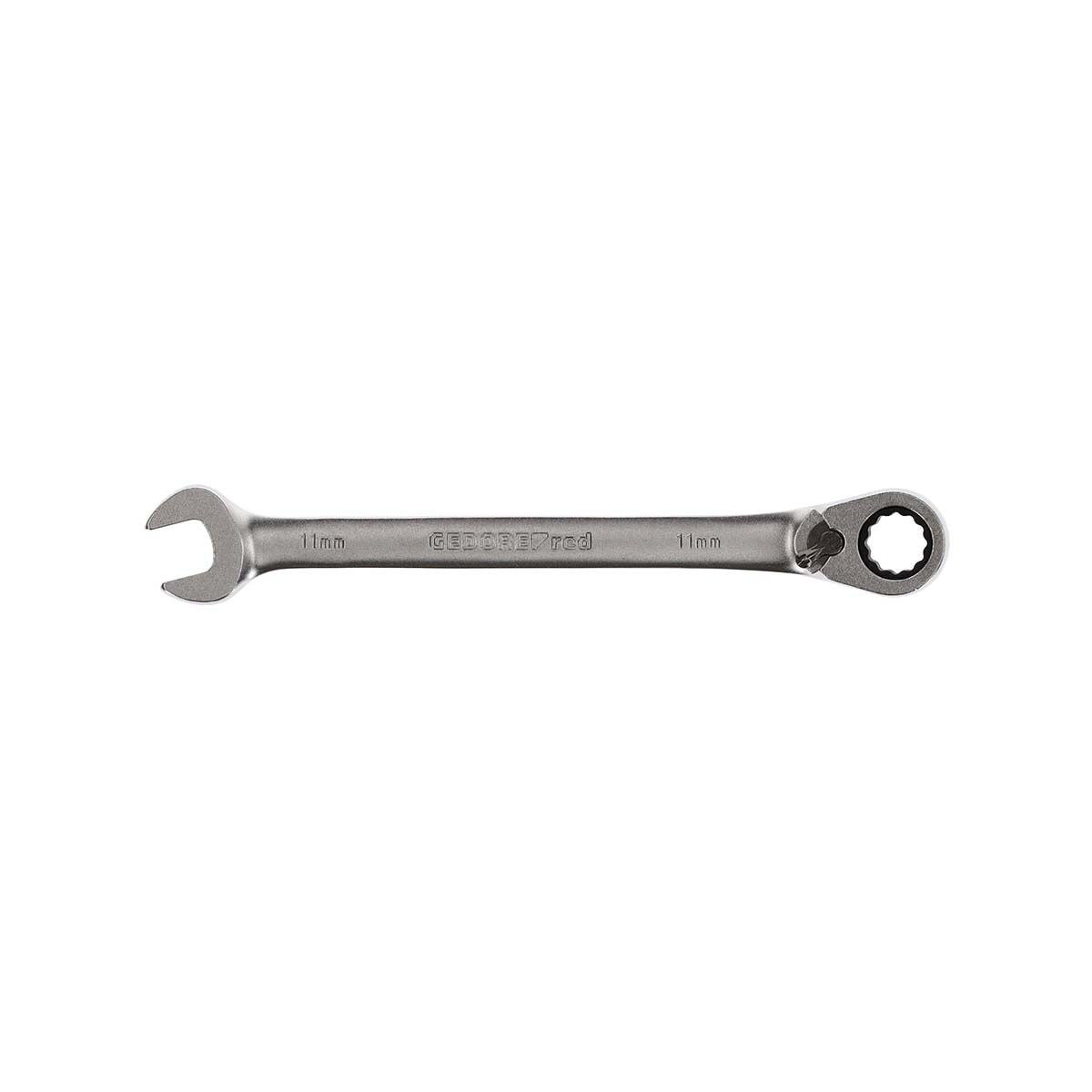 GEDORE red R07200110 - Ratchet combination wrench with shift lever, 11 mm L=164 mm (3300854)