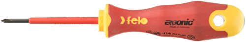Felo 41400190 - Felo Ergonic PH0x60 mm VDE insulated screwdriver.