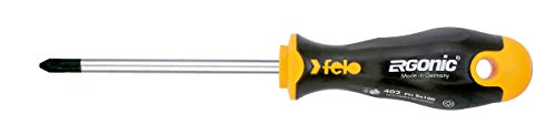 Felo 40210210 - Felo Ergonic PH1x80 mm screwdriver.