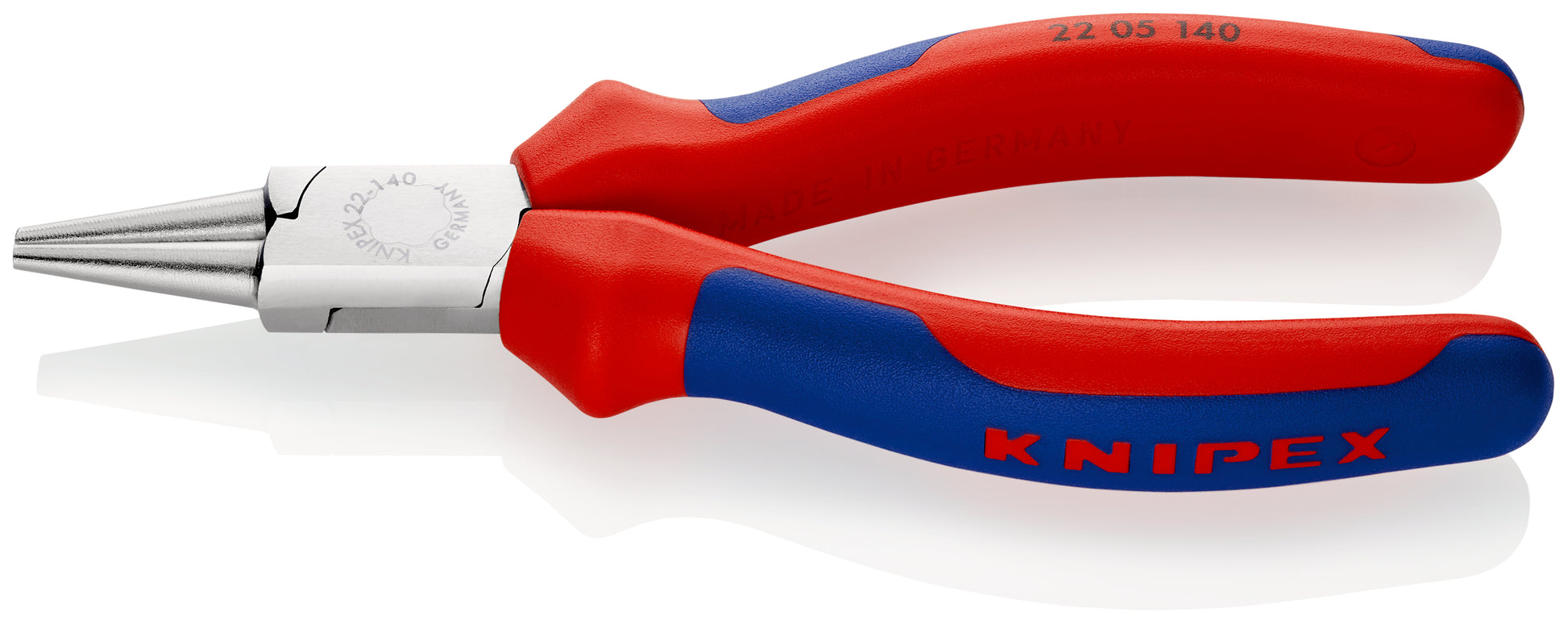 Knipex 22 05 140 - Alicate de boca redonda