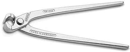 Knipex 99 04 220 EAN - Knipex nickel-plated Russian formwork tongs 220 mm.