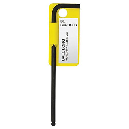 Bondhus 15705 - Bondhus ProGuard Ball Point L-Wrench 3/32" (Self-Service Packaging with Barcode)