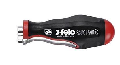 Felo 06081506 - Juego de varillas intercambiables, puntas y carraca Felo Smart Evo (Strongbox XL)
