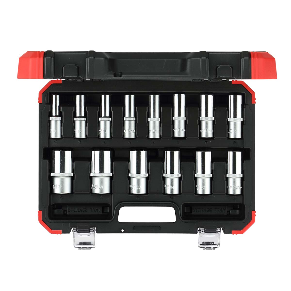 GEDORE red R61003114 - 1/2" hexagonal socket wrench set 10-32 mm, 14 pieces (3300008)