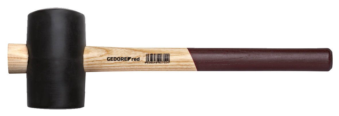 GEDORE red R92500058 - Rubber mallet, head Ø 58 mm L=315 mm ash (3300739)