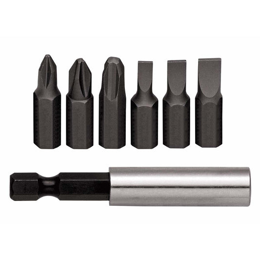 GEDORE red R33005007 - 1/4" PH+SL bit set with magnetic bit holder, 7 pieces (3301345)