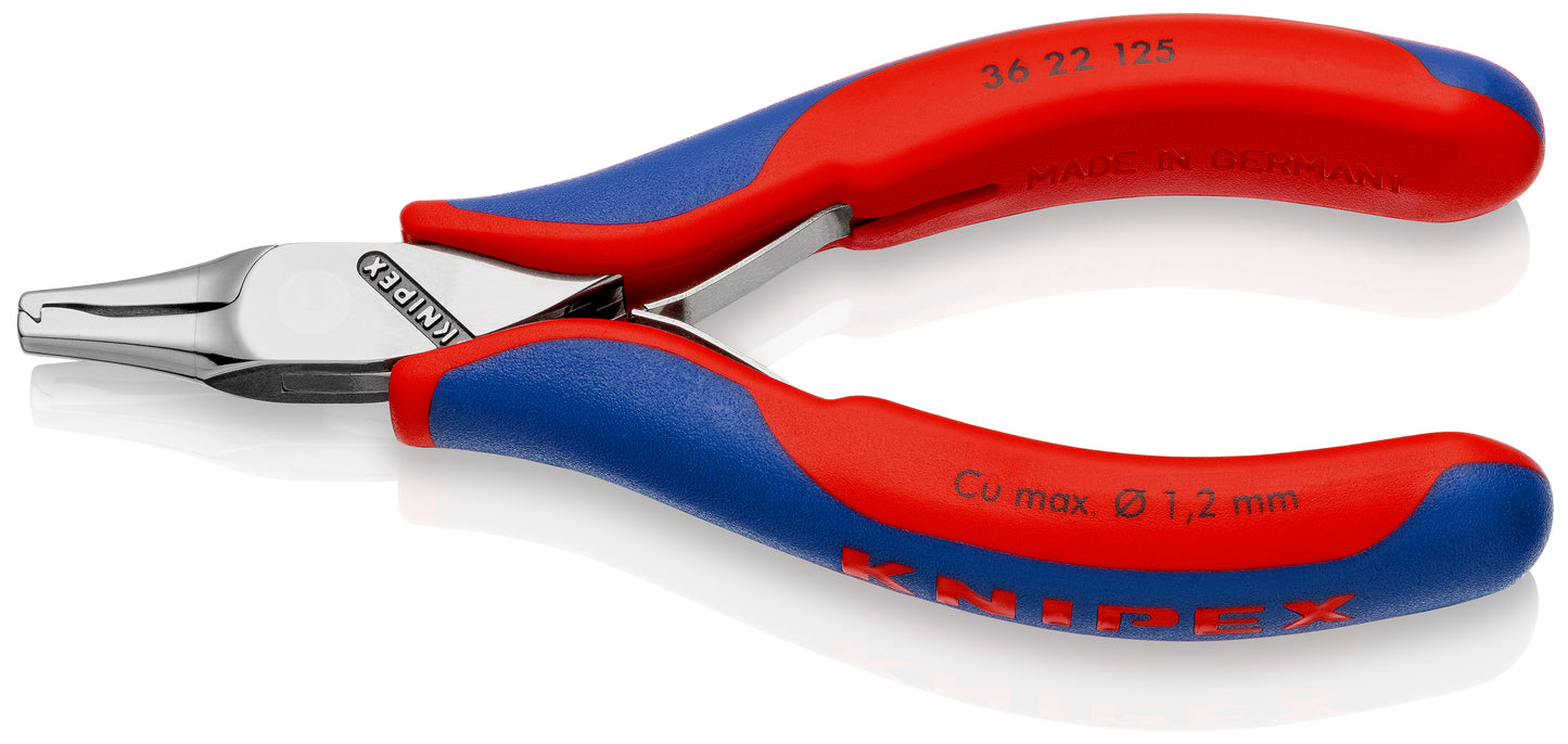 Knipex 36 22 125 - Alicate de montaje para electrónica