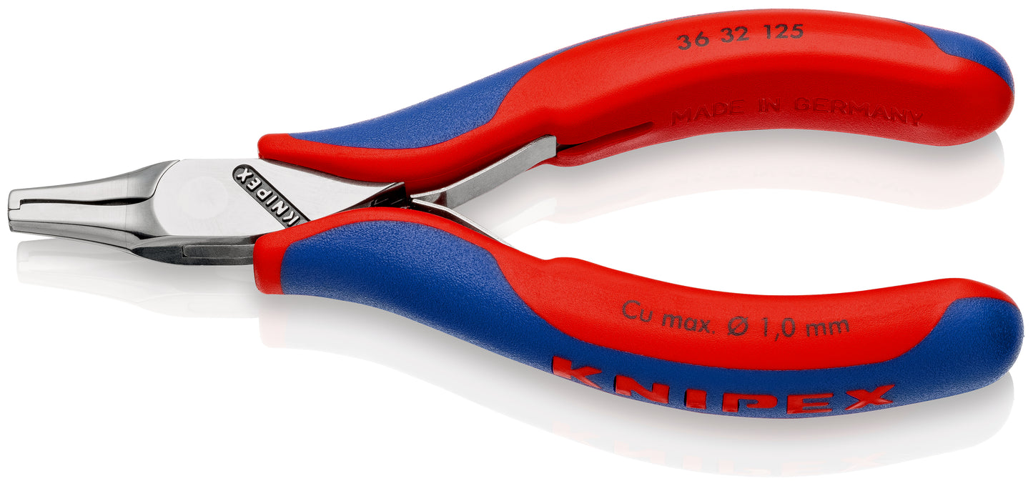 Knipex 36 32 125 - Alicate de montaje para electrónica