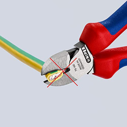 Knipex 70 02 160 SB - Knipex 160 mm diagonal cutting pliers. with two-component handles (in self-service packaging)