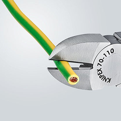Knipex 70 02 160 SB - Alicate de corte diagonal Knipex 160 mm. con mangos bicomponentes (en embalaje autoservicio)