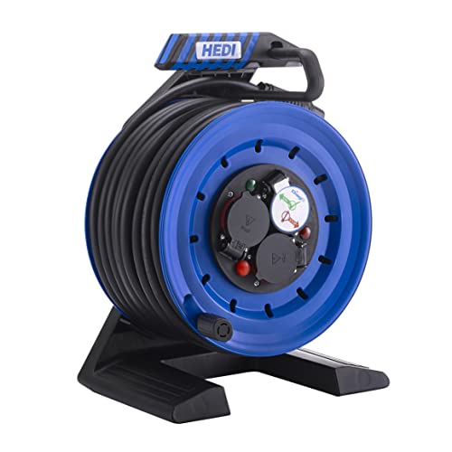 Hedi K7A25N2TF - Hedi GENERATION 7 COMPANION cable reel with 25 m neoprene rubber cable. x 3G2.5 (IP44)