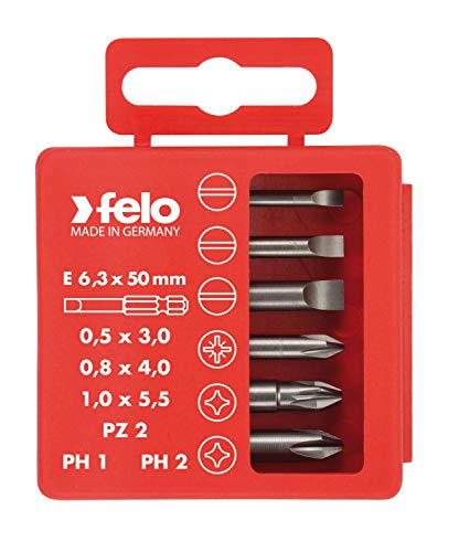 Felo 03092516 - Felo PROFI 50 mm universal bit set.