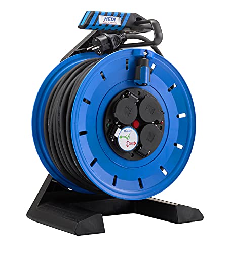 Hedi K740N2TF - Hedi GENERATION 7 CHAMPION cable reel with 40 m neoprene rubber cable. x 3G2.5 (IP54)