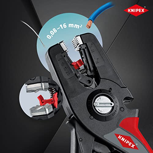 Knipex 12 52 195 - Knipex PreciStrip 16 Self-Adjusting Wire Stripper