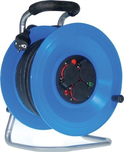 Hedi K2Y40N2TF - Hedi PROFESSIONAL cable reel with 40 m neoprene rubber cable. x 3G2.5 (IP44)