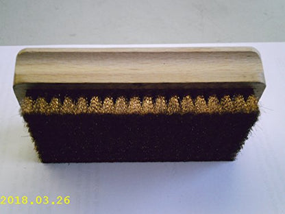 LessMann 152811 - Hand brushes 120 x 70 x 22 mm 11x18 rows bronze wire BRO crimped 0,08 mm high 14 mm