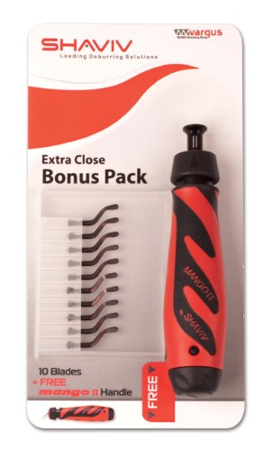 Shaviv 155-00177 - Bonus Pack Extra Close B (10 B10 blades with II B handle as a gift)