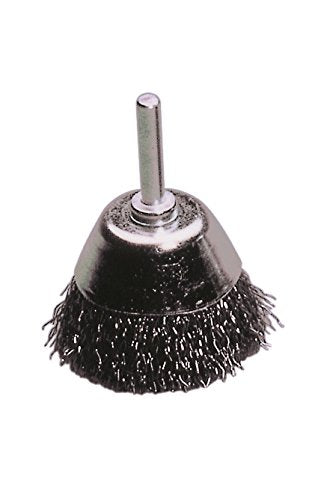 LessMann 430135 - LessMann DIY cup brush with spike 75 mm. ROF 0.30 crimped stainless steel wire