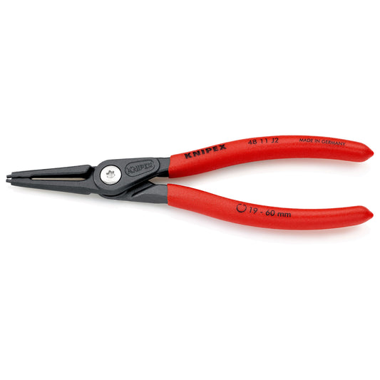 Knipex 48 11 J2 - Straight precision pliers for internal washers, for washers from 19 to 60 mm