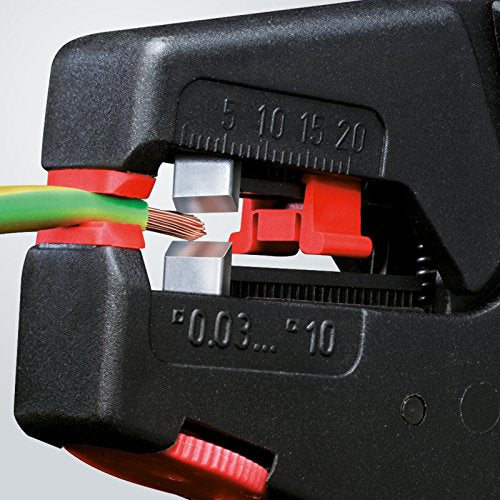 Knipex 12 40 200 EAN - Knipex 200 mm self-adjusting wire stripper. (0.03 - 10.0 mm2)
