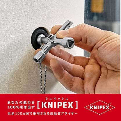 Knipex 00 11 03 - Llave Knipex para armarios registro y sistemas de paso estándar