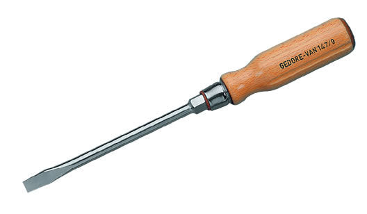 GEDORE 147 7 - Flat M/Wood Screwdriver 7mm (6414130)