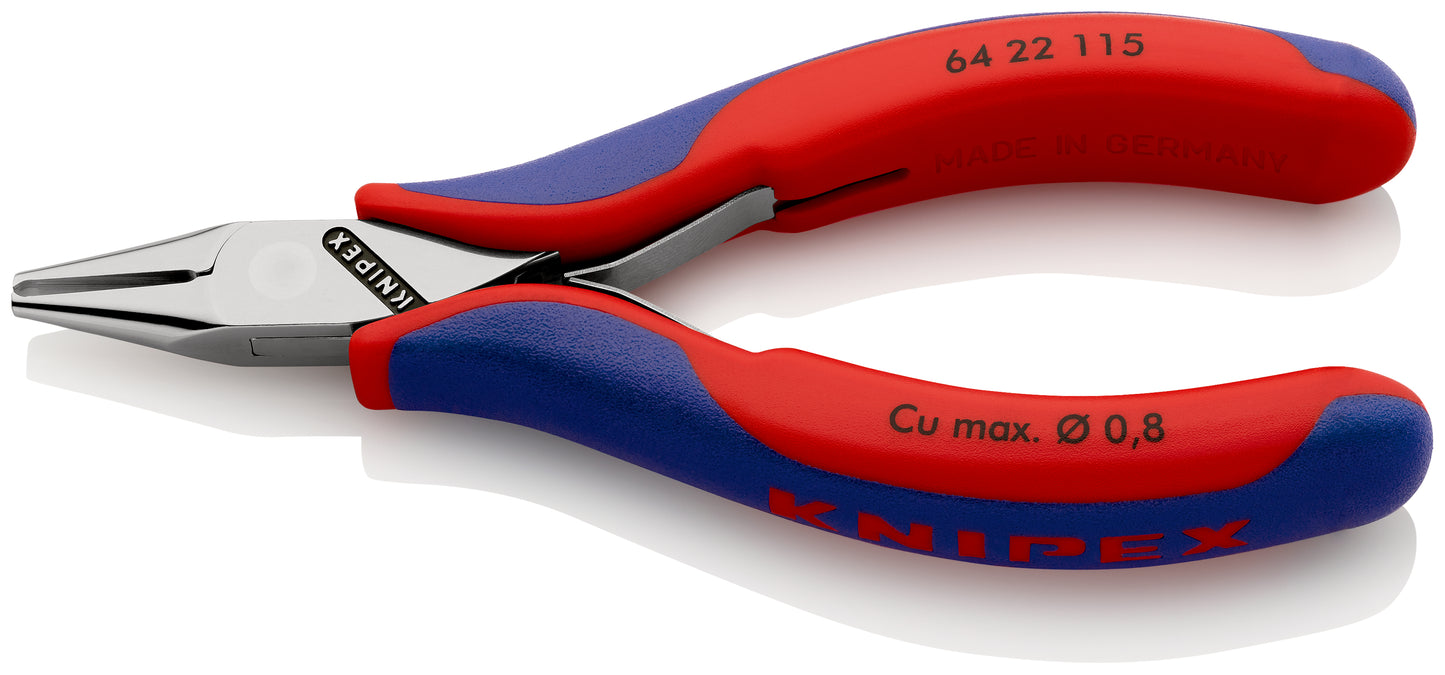 Knipex 64 22 115 - Alicate de corte frontal para electrónica