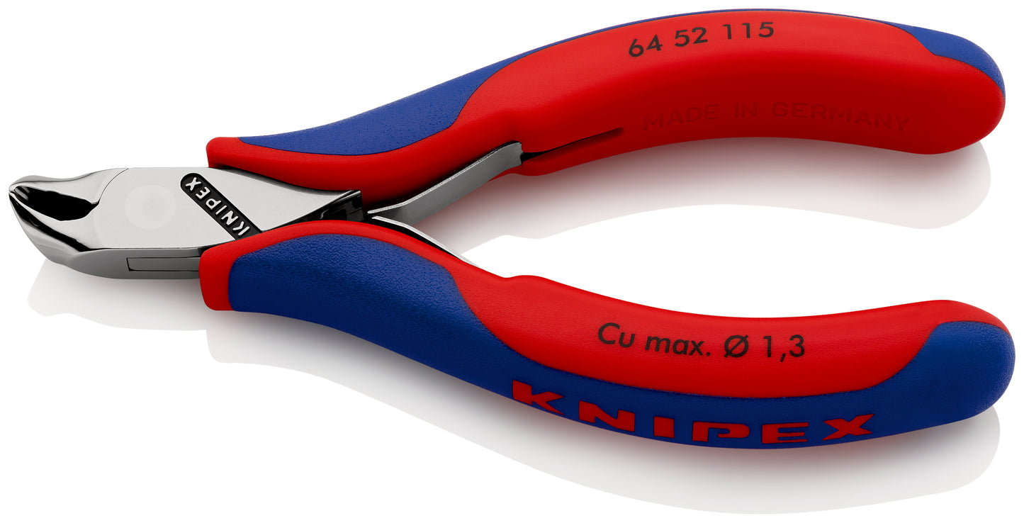 Knipex 64 52 115 - Alicate de corte frontal para electrónica